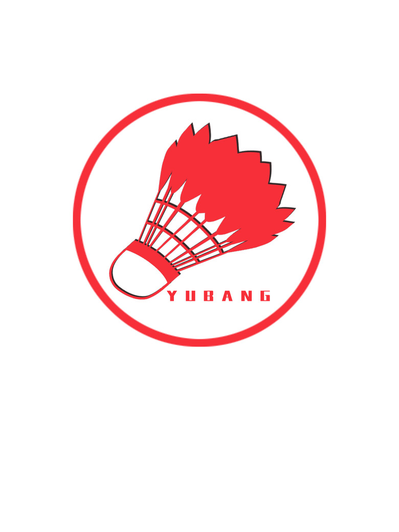 羽毛球logo设计,羽毛球logo设计涂鸦
